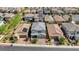 Charming two-story home with a well-manicured front yard and a two-car garage at 2940 Duverney Ave, Henderson, NV 89044
