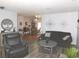 Open living room with hardwood flooring and contemporary furnishings at 391 Newbury Ct, Henderson, NV 89015