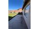 Clean backyard with green grass and low maintenance landscaping at 416 Richgold St, Henderson, NV 89012
