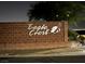 Welcoming sign for the Eagle Crest community at 416 Richgold St, Henderson, NV 89012