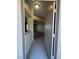 Open entryway leads into a living area with neutral colors, vaulted ceilings and a ceiling fan at 416 Richgold St, Henderson, NV 89012