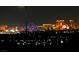Stunning partial view of Las Vegas strip at night from this property, adding to its appeal at 416 Richgold St, Henderson, NV 89012