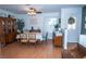 Cozy dining room with classic furnishings and natural light, perfect for Gathering meals at 4161 Royalhill Ave, Las Vegas, NV 89121