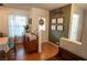 Warm and inviting home entryway featuring a decorative wreath and charming decor at 4161 Royalhill Ave, Las Vegas, NV 89121
