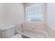 Bathroom with a standard tub/shower combination and toilet at 4909 Desert Poppy Dr, Las Vegas, NV 89130