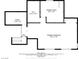 Second-floor plan showing the layout of bedrooms, bathrooms, and walk-in closet at 7060 W Rome Blvd, Las Vegas, NV 89131