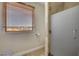Modern shower with glass door and window view at 7590 Rancho Destino Rd, Las Vegas, NV 89123
