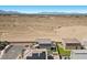 This aerial perspective captures a neighborhood's location with sweeping desert vista at 9054 Tangerine Tree Ct, Las Vegas, NV 89113