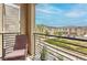 Relax on this balcony with comfortable seating and enjoy the views of the community at 1120 Tektite Ave, Henderson, NV 89011