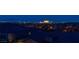 City view at night from neighborhood at 11248 Rebel Dome Ct, Las Vegas, NV 89141