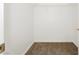 Empty carpeted walk-in closet with wire shelving, ready for personalized storage solutions at 1311 Rolling Sunset St, Henderson, NV 89052