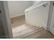 Clean staircase with modern railing, leading to the upper level at 1512 Couples St, Las Vegas, NV 89128