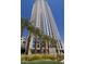 Allure Las Vegas high rise with luxury condos, floor to ceiling windows and beautiful palm trees at 200 W Sahara Ave # 1102, Las Vegas, NV 89102