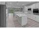 Open floor plan featuring a kitchen with a kitchen island at 2144 Mountain City St, Henderson, NV 89052