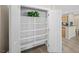 Open pantry with white shelving providing ample storage space at 2292 Saxtons River Rd, Henderson, NV 89044