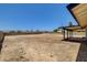 The large backyard features ample space for potential landscaping and customization at 2315 Lincoln Rd, Las Vegas, NV 89115