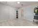 This utility room features a new water heater, storage shelves, and access to other rooms at 2315 Lincoln Rd, Las Vegas, NV 89115