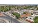 A home with solar panels from above within a residential community neighborhood setting with landscaping at 2528 Sunrise Ave, Las Vegas, NV 89101