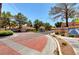 Attractive community entrance with manicured landscaping, offering a welcoming and serene environment at 2851 S Valley View Blvd # 1039, Las Vegas, NV 89102