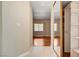 Hallway featuring mirrored closet doors at 2851 S Valley View Blvd # 1039, Las Vegas, NV 89102