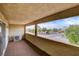 Comfortable balcony with desert views and a climate control system at 301 E Longacres Dr, Henderson, NV 89015