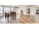 Spacious dining area with hardwood floors and lots of natural light at 301 E Longacres Dr, Henderson, NV 89015