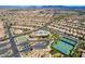 A sprawling community with a pool, tennis courts, recreation center, manicured landscaping, and ample parking at 3307 Forestina Ct, Las Vegas, NV 89122