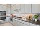Modern kitchen featuring stainless steel appliances and lots of counter space at 344 Tigullio Ave, Henderson, NV 89011