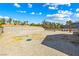 Spacious backyard with potential for landscaping and outdoor entertaining at 3930 Maranatha Cir, Las Vegas, NV 89103