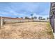 Expansive backyard area enclosed with a block wall, offering plenty of space at 408 Bolsa Dr, Las Vegas, NV 89110