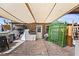 Large covered outdoor area, offering generous space for parking, workshops, or storage at 4606 Powell Ave, Las Vegas, NV 89121