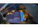 From above, enjoy this well-manicured backyard complete with a covered patio, hot tub, and playground at 6187 Novelty St, Las Vegas, NV 89148
