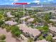 Aerial view of the property, close to Summerlin Hospital, and the surrounding community at 664 Peachy Canyon Cir # 103, Las Vegas, NV 89144