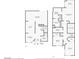 Detailed floor plan showcasing the layout of both floors in the house at 664 Peachy Canyon Cir # 103, Las Vegas, NV 89144