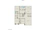 Floor plan showcasing the second floor layout of the home with owner's suite and game room at 7118 Painted Skyline St, Las Vegas, NV 89118