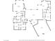 Detailed floor plan showcasing the layout of the home with dimensions at 7670 Frittata Ave, Las Vegas, NV 89113