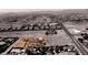 Aerial view of home near City Overlook Circle, highlighting desert landscape at 7720 W Agate Ave, Las Vegas, NV 89113