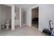 En-suite bathroom and room with updated fixtures and marble walk-in shower at 7720 W Agate Ave, Las Vegas, NV 89113
