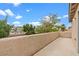Outdoor balcony with great views of the street and surrounding neighborhood at 9709 Fast Elk St, Las Vegas, NV 89143