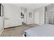 Spacious main bedroom with adjoining main bath and walk-in closet at 10776 Maltese Falcon Ave, Las Vegas, NV 89129