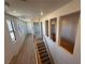 Hallway with wood-look floors, bright and airy with lots of natural light at 1146 Olivia Pkwy, Henderson, NV 89011