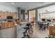 Bright kitchen featuring light wood cabinets and a breakfast bar at 1239 N Hollywood Blvd, Las Vegas, NV 89110