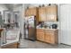 Stainless steel appliances and granite countertops, perfect for modern cooking at 1239 N Hollywood Blvd, Las Vegas, NV 89110