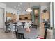 Spacious kitchen featuring a breakfast nook and stainless-steel appliances at 1239 N Hollywood Blvd, Las Vegas, NV 89110