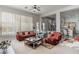 Bright living room with an open layout, comfortable seating, and plenty of natural light at 1239 N Hollywood Blvd, Las Vegas, NV 89110