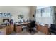 Well-lit home office with generous workspace, storage, and a comfortable atmosphere for productivity at 1239 N Hollywood Blvd, Las Vegas, NV 89110