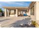 Spacious covered patio area with ample seating and views of the backyard, for outdoor enjoyment at 1239 N Hollywood Blvd, Las Vegas, NV 89110