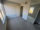 Cozy bedroom with plush carpet, bright natural light, and mirrored closet doors at 1460 Hialeah Dr # D, Las Vegas, NV 89119