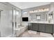 Elegant bathroom with double vanity, large soaking tub, and glass shower at 15 Santo Mio Ct, Henderson, NV 89011