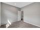 Neutral-toned bedroom offers a simple, clean aesthetic with neutral carpet at 15 Santo Mio Ct, Henderson, NV 89011